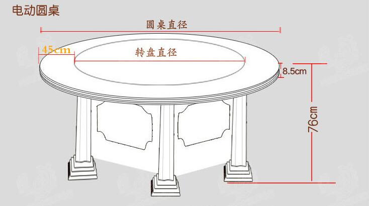 電動(dòng)餐臺(tái)轉(zhuǎn)盤機(jī)芯