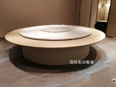 大理石電動餐桌轉盤安裝方法